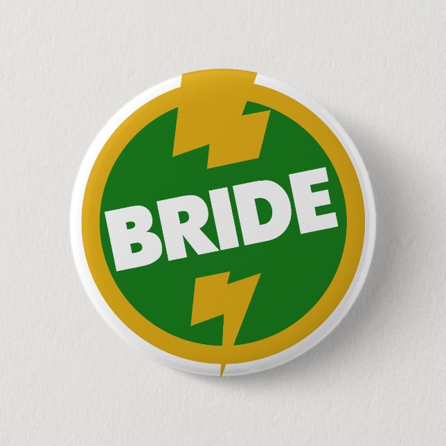 Bride Wedding - Dupree Pinback Button (Front)