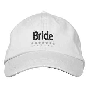 Bride - Wedding embroidered hat