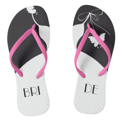 Bride Wedding Flip Flops