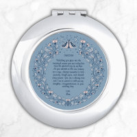 Bride Wedding Gift from Mom Something Blue Boho