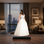 Bride Wedding Photo Cutout Sculpture<br><div class="desc">The Bride Wedding Photo Cutout Sculpture is the epitome of elegance and personalization. It offers a unique and captivating way to showcase your loved ones in a truly special manner. Utilize one of the many free online tools available to effortlessly remove the background from your wedding photo. Once you have...</div>