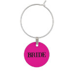 BRIDE WINE CHARM