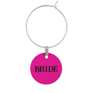 BRIDE WINE CHARM