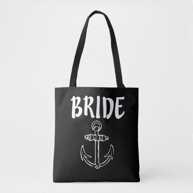 Bride with anchor women's bag (Front)