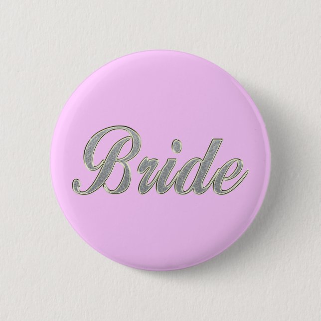 Bride with bling button (Front)