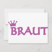 bride with crown icon (Front)