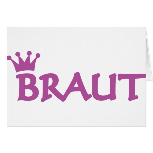 bride with crown icon cards (Front Horizontal)