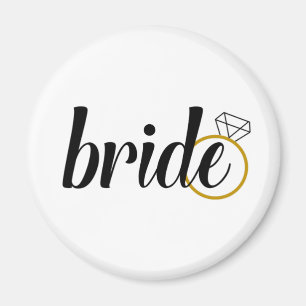 Bride with Ring Magnet