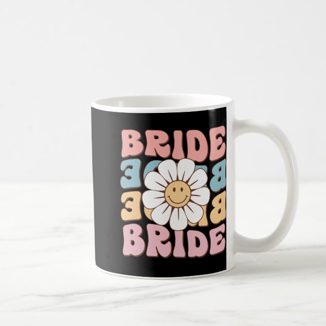 Bride Women Shirts Bride Bridal Bachelorette Party Coffee Mug (Right)