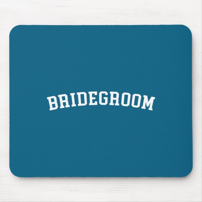 Bridegroom  mouse pad (Front)