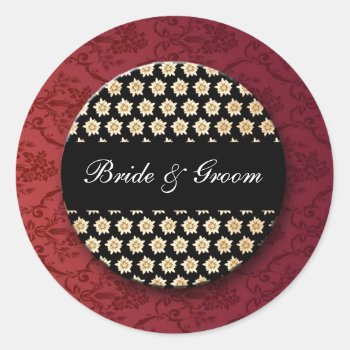 Bridegroom_sticker Classic Round Sticker by 3dbacks at Zazzle