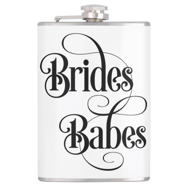 Brides Babes Flask (Front)