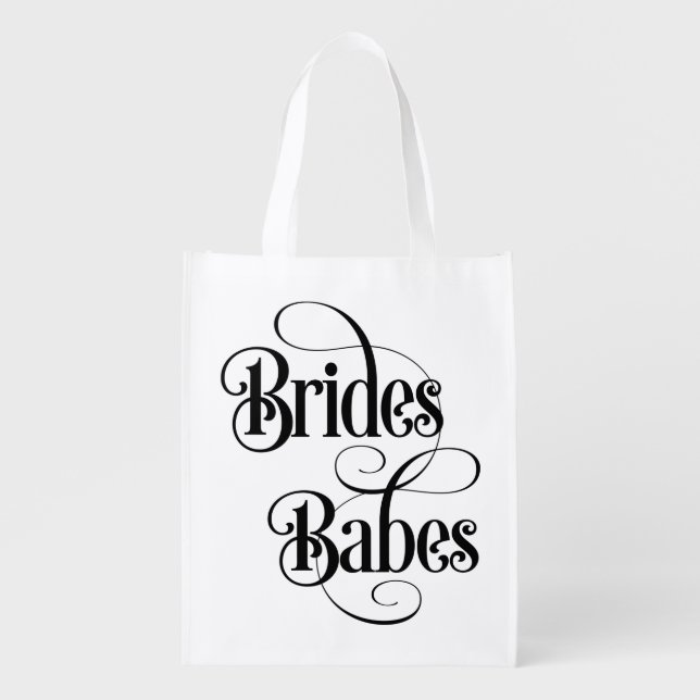 Brides Babes Grocery Bag (Front)