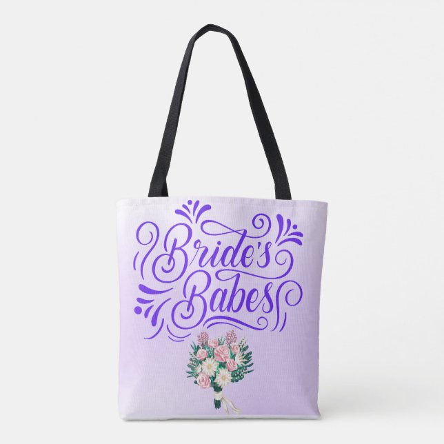 Brides Babes Tote Bridesmaid Gift Bag (Back)