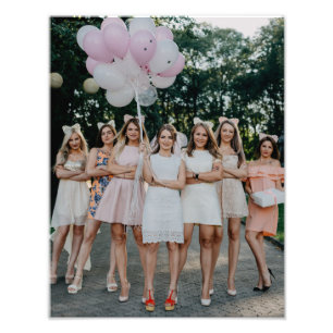Bride's Besties Wedding Bridesmaids DIY Add Photo