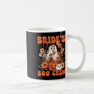 Bride's Boo Crew Floral Ghost Chelorette Wedding H Coffee Mug