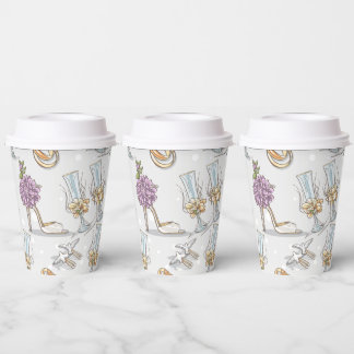 Bride's Bridal Shower Paper Cups