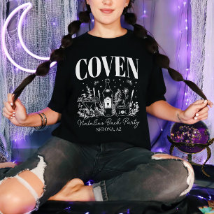 Bride's Coven Witchy Bachelorette Party Custom T-Shirt