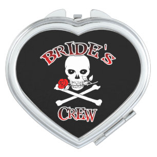 Bride's Crew Compact Mirror