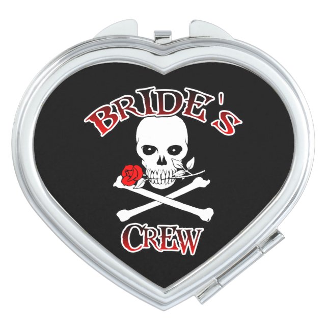 Bride's Crew Compact Mirror (Front)