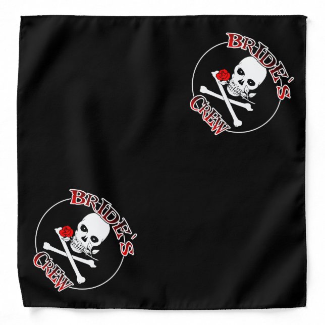 Bride's Crew Doggie Bandana (Front)