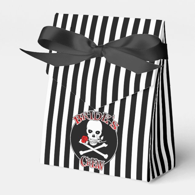Bride's Crew Favor Box (Front Side)