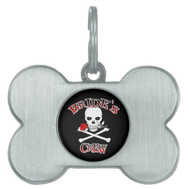 Bride's Crew Pet ID Tag (Front)