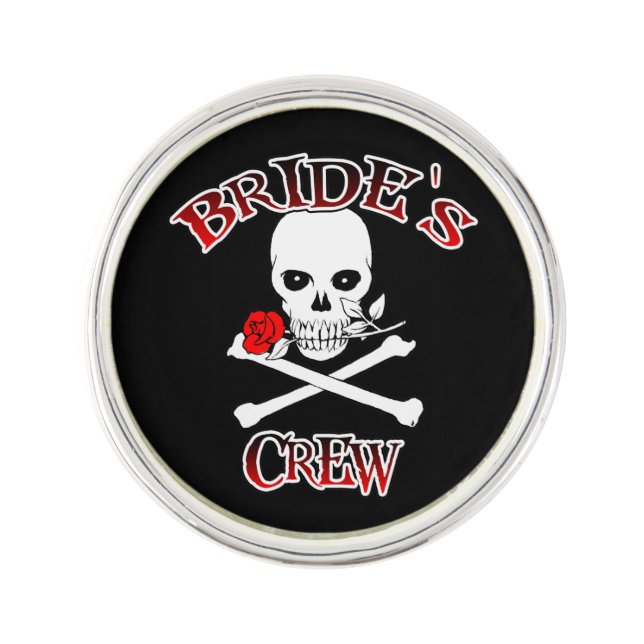 Bride's Crew Pin (Front)
