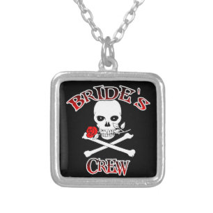 Bride's Crew Silver Plated Necklace