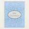 Brides Custom Wedding Planner Notebook-Aqua Blue