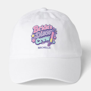 Bride's Disco Crew Y2K Bachelorette Party Hat
