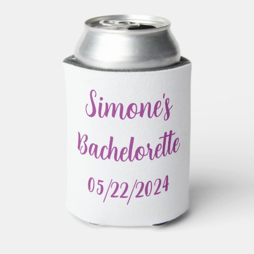 Brides Drinking Team  Can Cooler