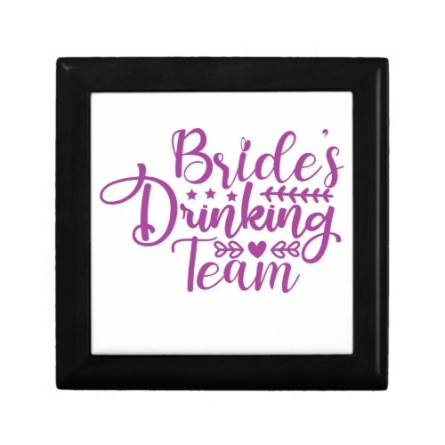 Brides Drinking Team  Gift Box