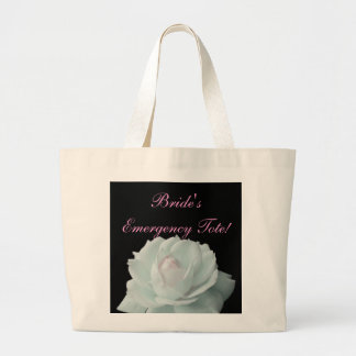 Bride's Emergency Tote! Large Tote Bag