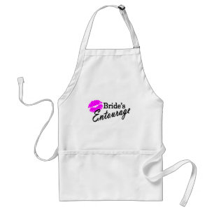 Brides Entourage Adult Apron