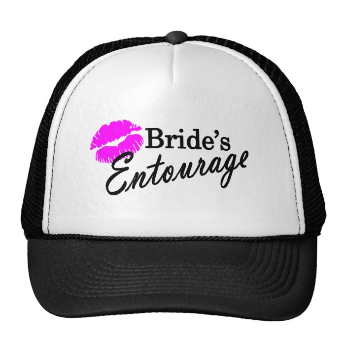 Brides Entourage Mesh Hats