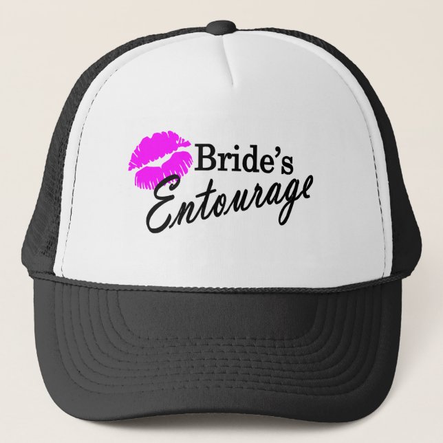 Brides Entourage Trucker Hat (Front)