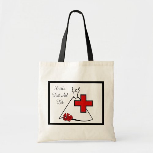 Brides First Aid Kit Tote Bag