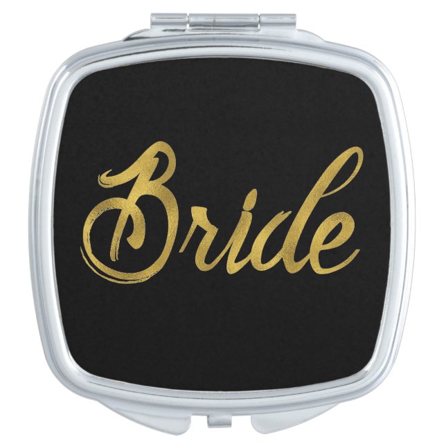 Brides Gold Faux Paint Vanity Mirror (Front)