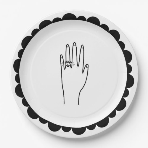 Brides Hand Shower Plate