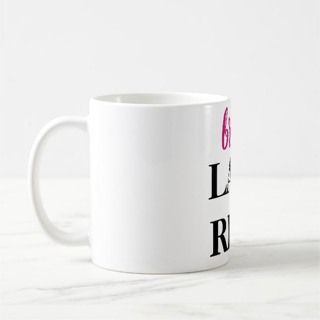 Bride's Last Ride Country Bachelorette Coffee Mug (Left)