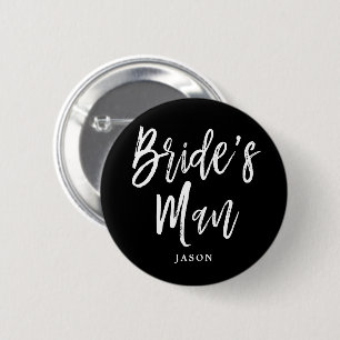 Bride's Man Script Customizable Button