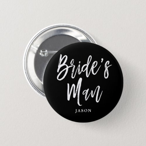Brides Man Script Customizable Button