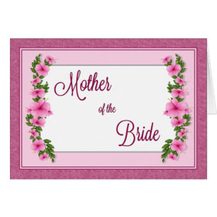 Bride's Mother Hibiscus Cards