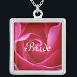 Brides Necklace<br><div class="desc">Beautiful rose necklace ready for any bride to wear or customize.</div>