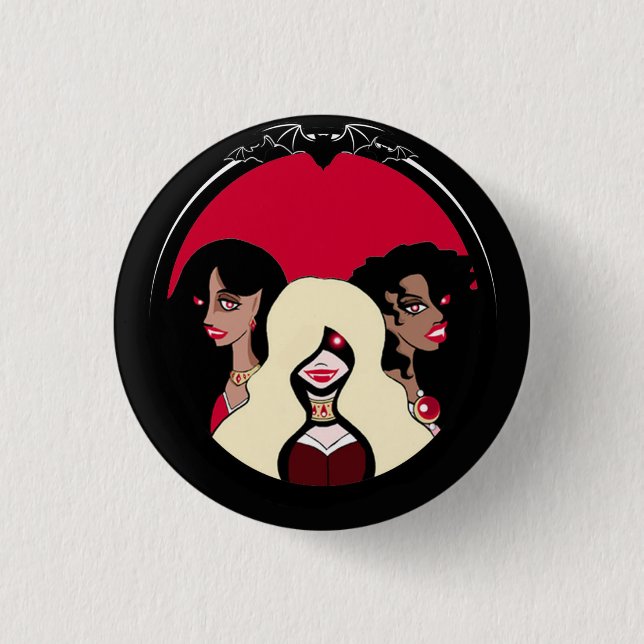Brides of Dracula Color Button (Front)