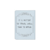 Bride's Passport Cover (Back)