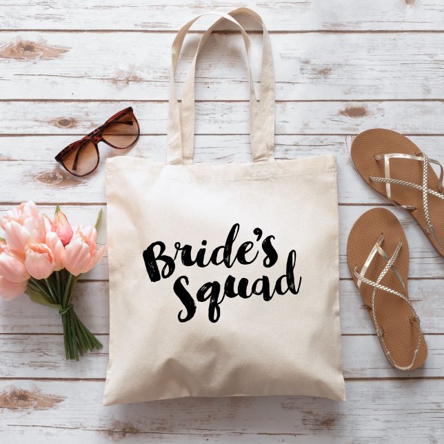 Bride's Squad Custom Bridal Party Totes (Creator Uploaded)