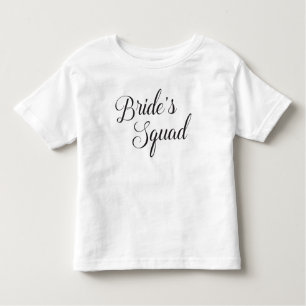 Bride's Squad Kids Toddler T-shirt