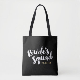 Bride's Squad Personalized Bridal Party Totes